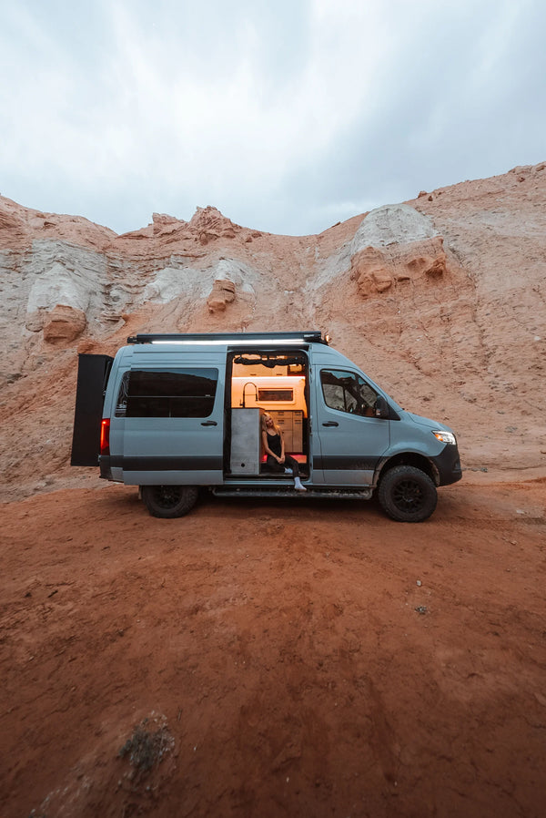 Gordon VANsey Custom Sprinter Van Sandy Vans