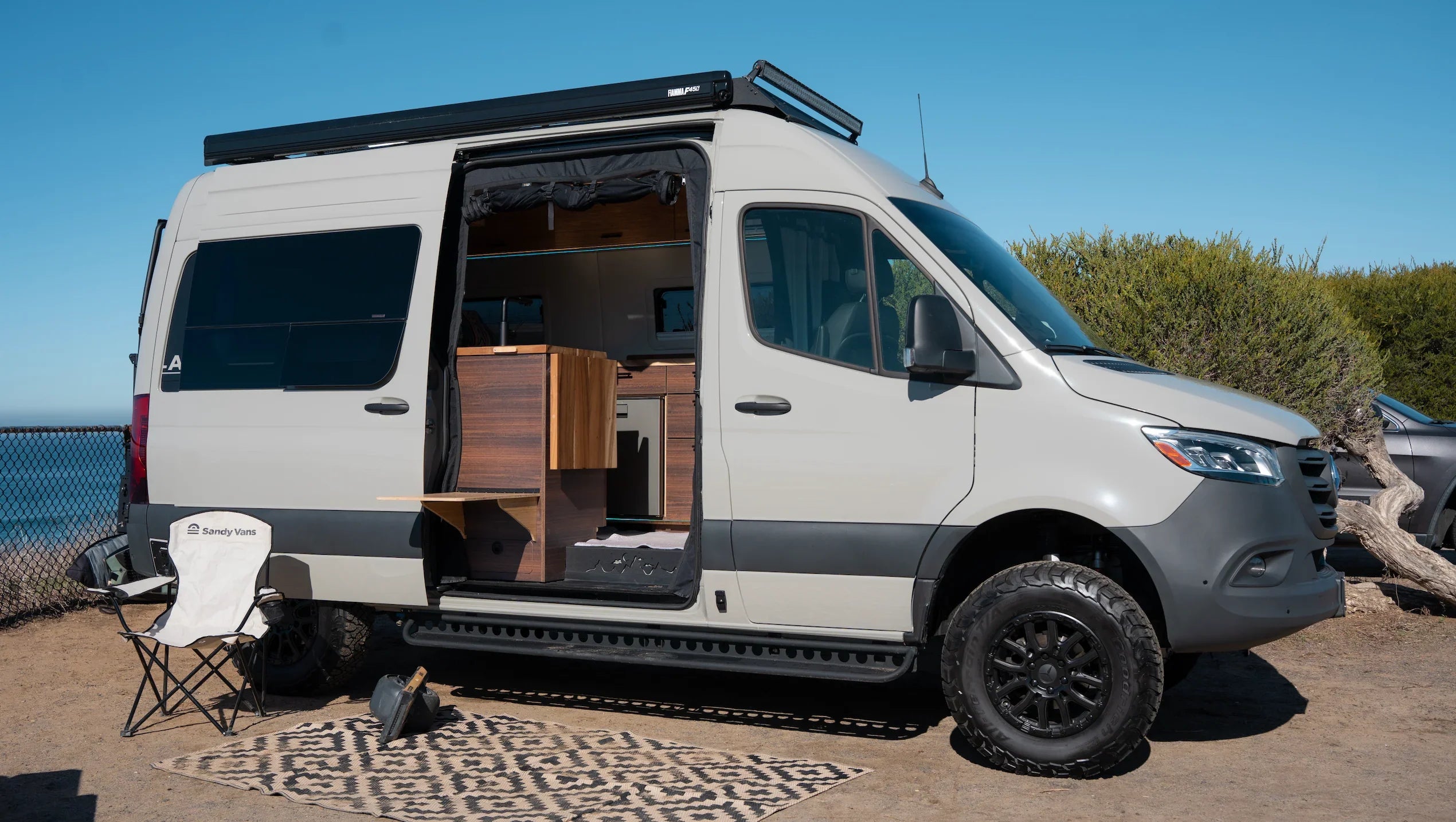 mercedes benz sprinter 4x4 camper van Billie Vanlish | Custom Sprinter Van Deposit