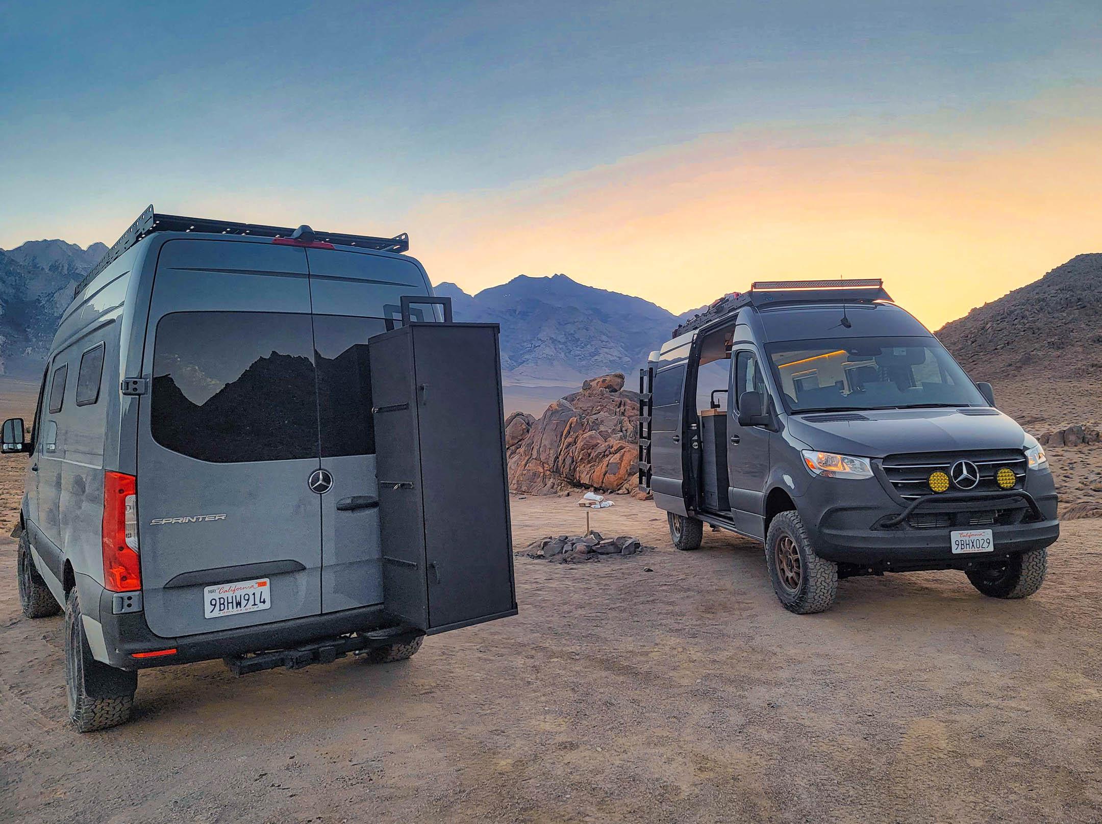 Overlander Box Maximizing Space: Overland Storage Boxes for Your Camper Van | Sandy Vans