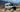 Sandy Vans Sprinter van with Sandbar roof rack, awning, and off-road lights