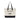 Sandy Vans Canvas Tote Bag — Zippered Beach Tote with Sunset Logo
