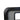 Close-up of Sprinter van window trim with black frame and gray fabric interior panel