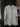 Light gray Sandy Vans hoodie with logo, displayed on hanger in modern van interior