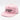 A light pink cotton flat-brim cap with the black embroidered 'Sandy Vans' logo on the front, set against a plain white studio background.