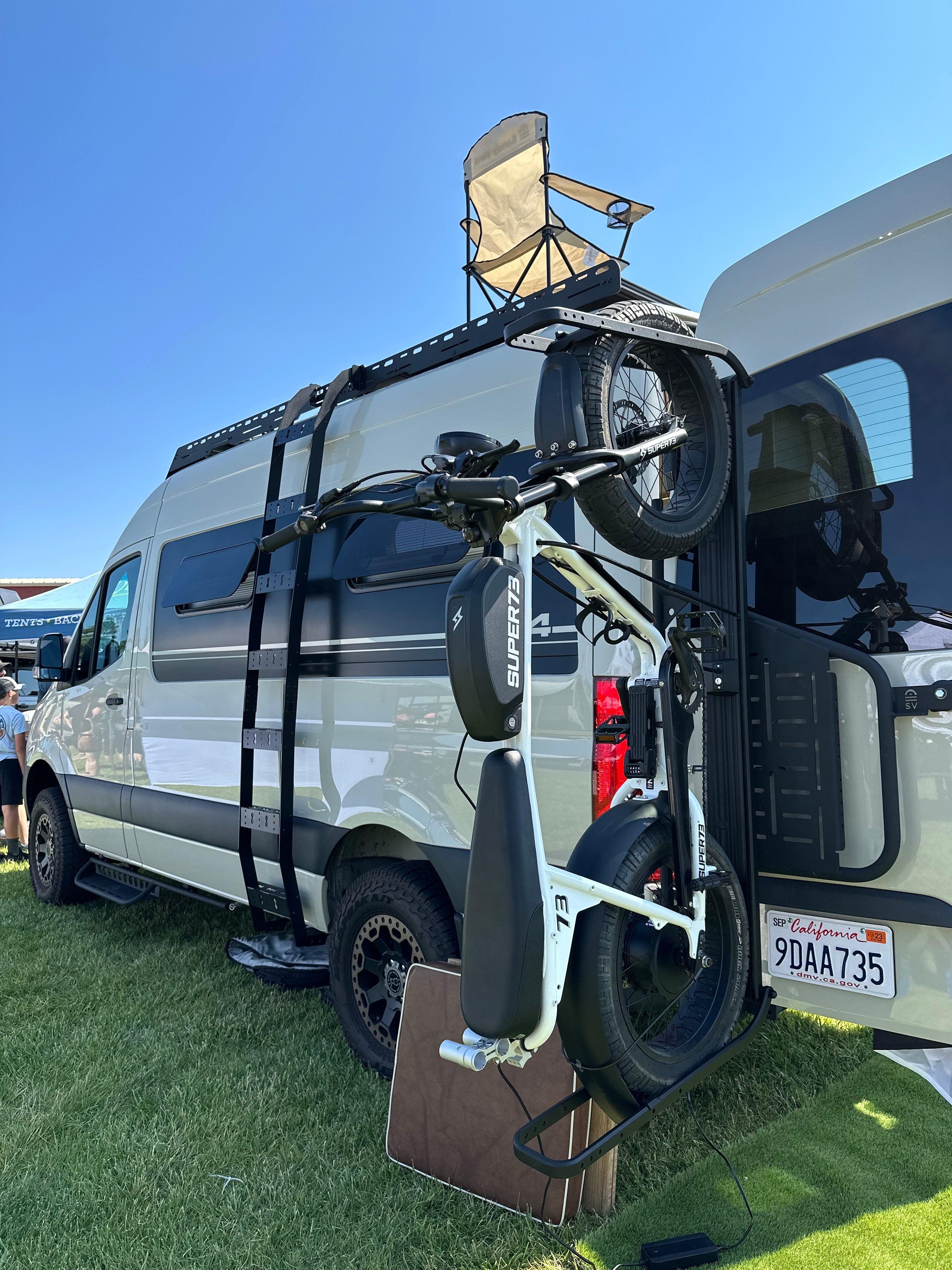 In Van Bike Racks Van Bike Rack - KUAT Piston SR – Sandy Vans