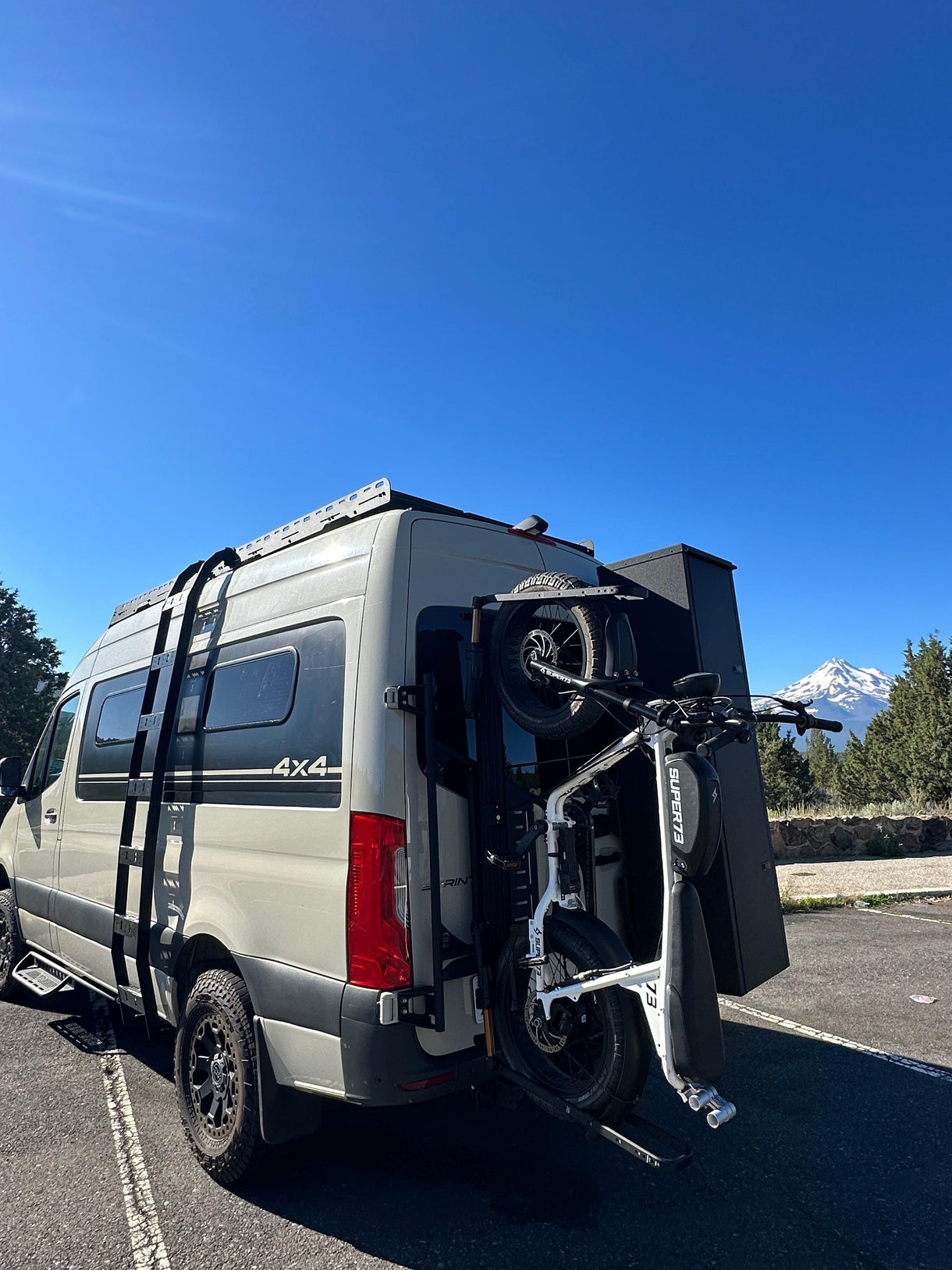 Vertical Bike Rack - KUAT Piston SR | Sandy Vans - San Diego, California