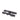Top-down angled view of the Piston Pro X 2-bike hitch rack trays and wheel chocks