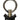 L-track O-ring stud fitting with spring-loaded plunger and black base for van racks and ladders