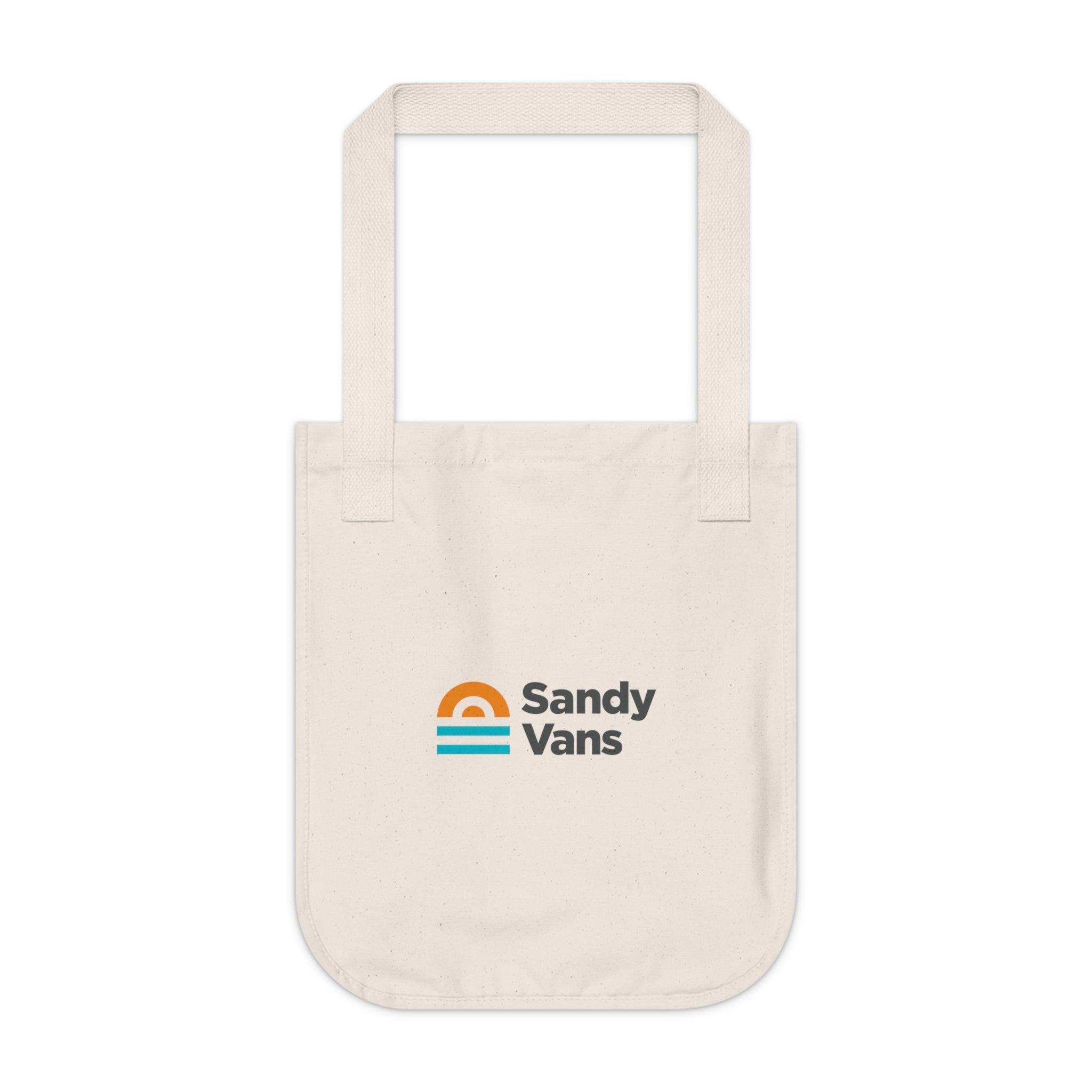 Organic Canvas Tote Bag - Sandy Vans