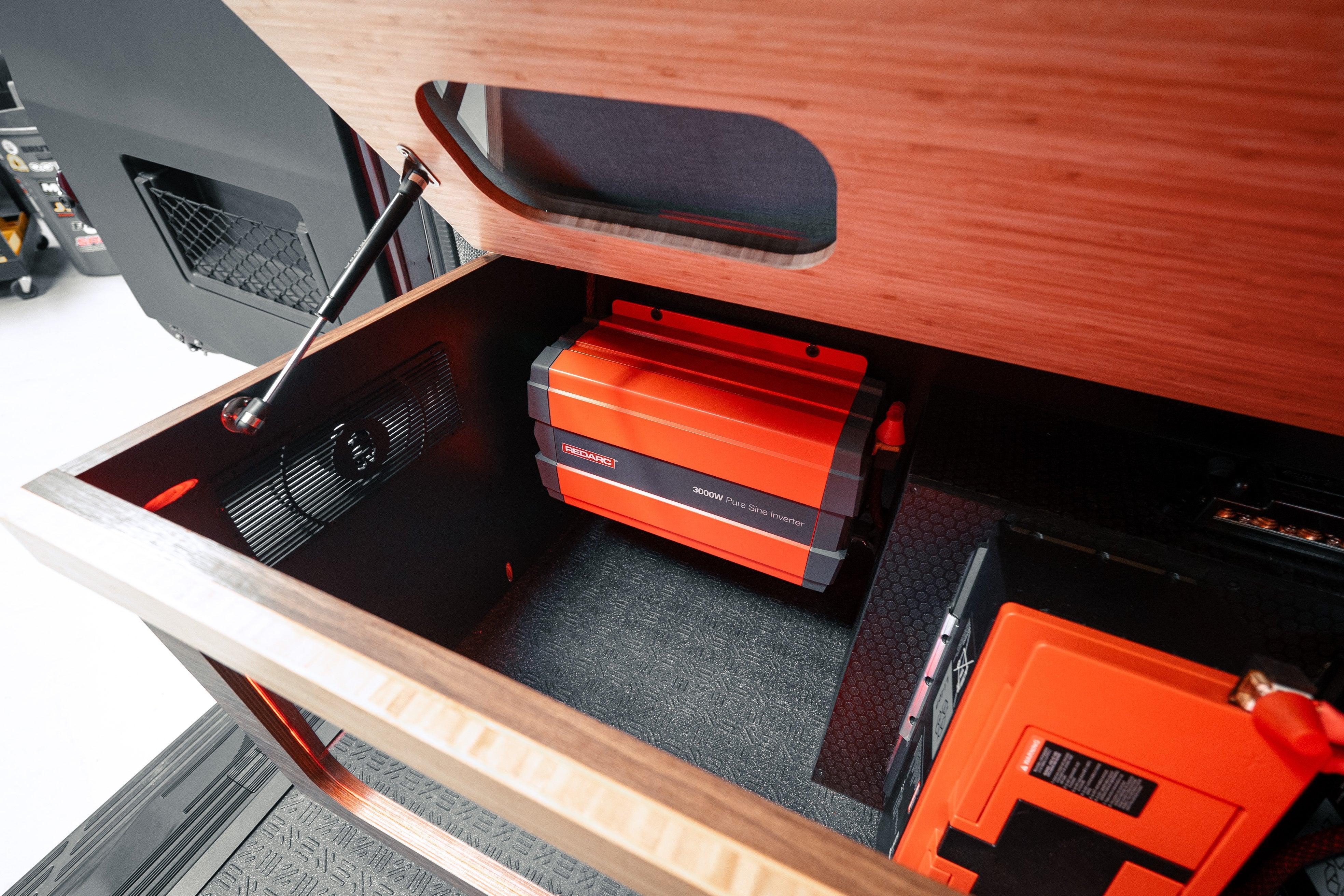 Vans For Rig Rods REDARC Rig - Custom Sprinter Van | Sandy Vans