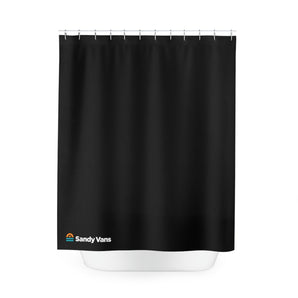 Polyester Shower Curtain - Sandy Vans