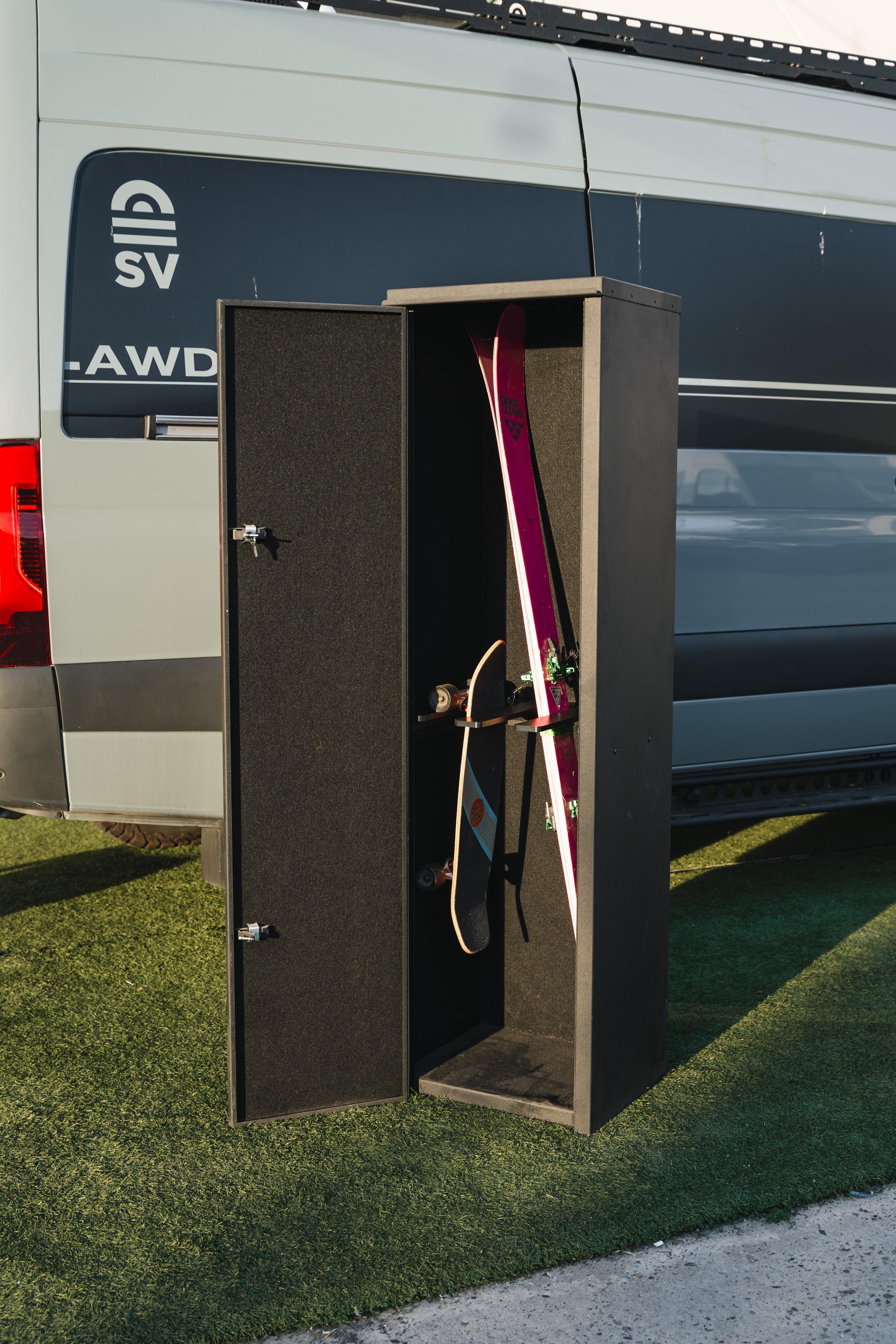 Boost Box Ski Insert - Sprinter Van Accessories | Sandy Vans Boost Box Ski Insert - Sprinter Van Accessories | Sandy Vans