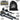 Tie Down Ratchet Straps (4 Pack) - 1 in x 15 ft | AAR Certified Break Strength (1,823 lbs) | Cargo Tie Down Set
