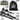 Tie Down Ratchet Straps (4 Pack) - 1 in x 15 ft | AAR Certified Break Strength (1,823 lbs) | Cargo Tie Down Set
