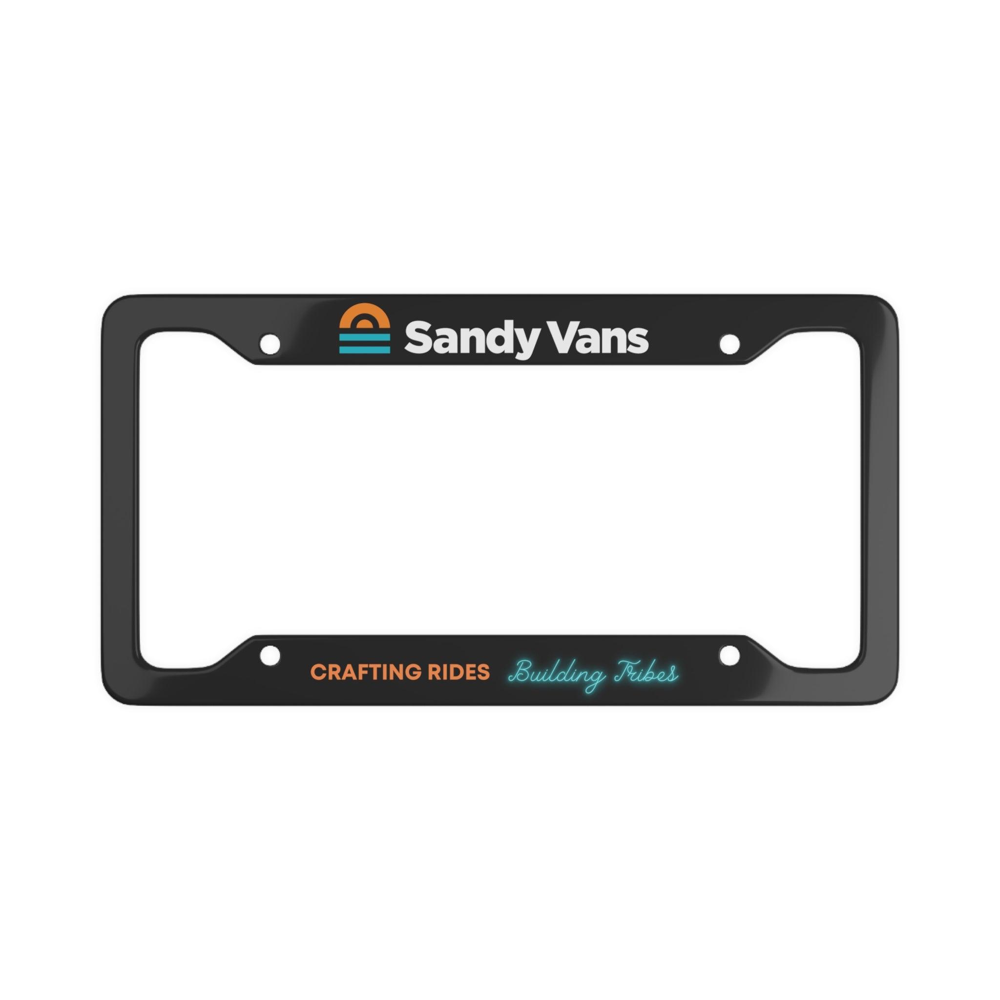 SV License Plate Frame - Sandy Vans